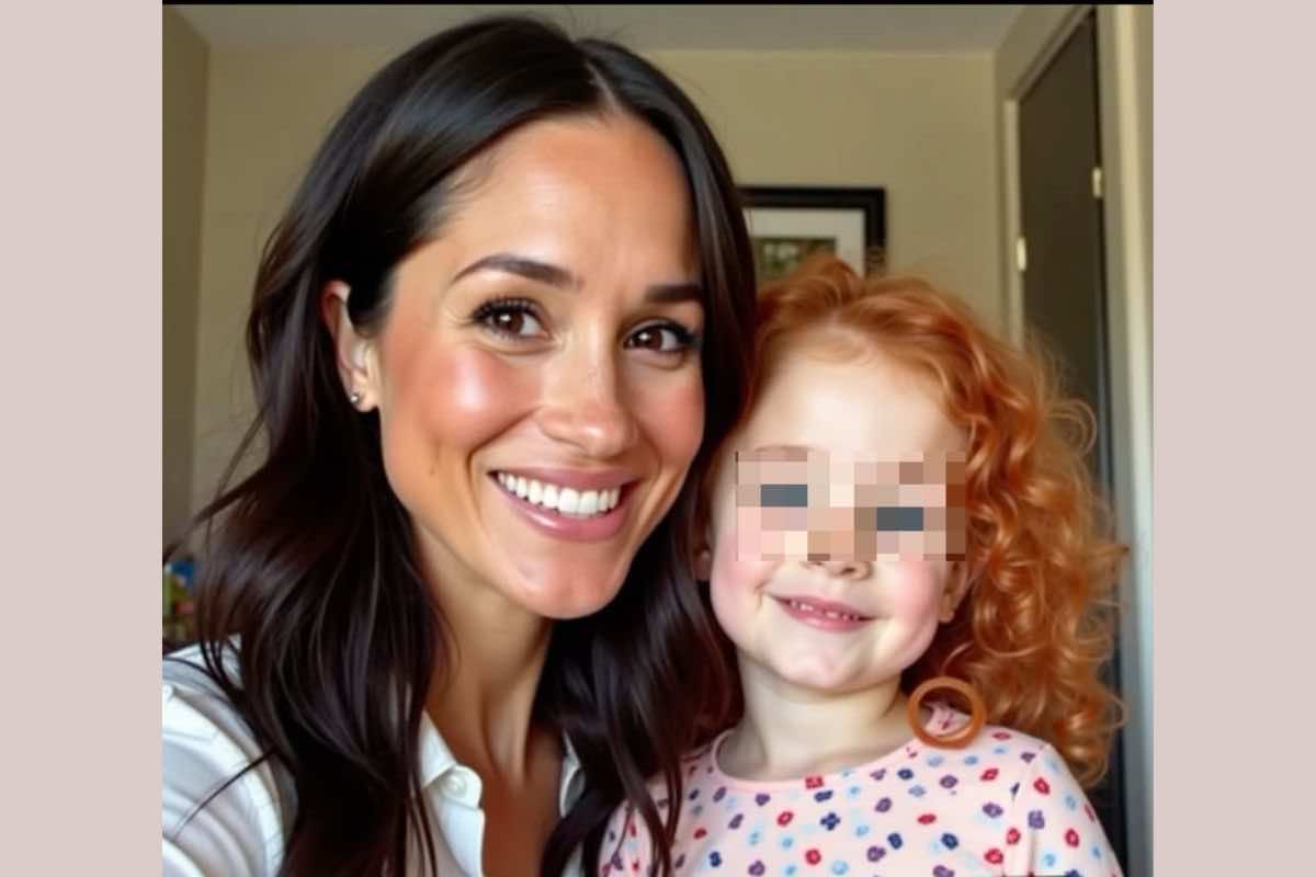 meghan markle con la figlia